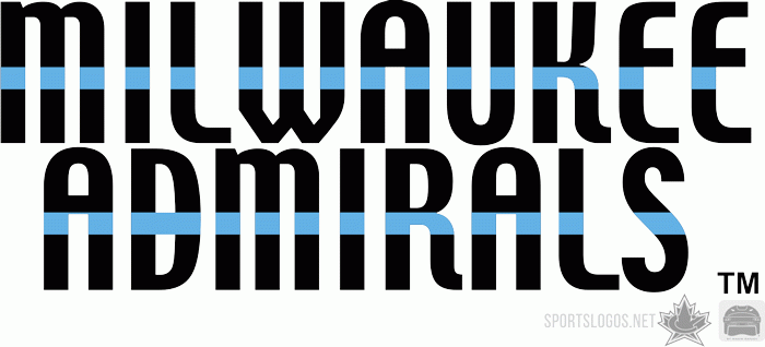 Milwaukee Admirals 2006 07-Pres Wordmark Logo iron on transfers for T-shirts